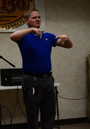  William Woods ASL alumnus Harrison Jones gains experience interpreting