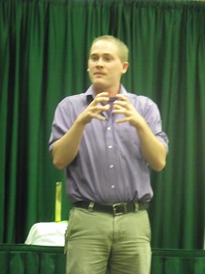 William Woods ASL interpreting program alum Harrison Jones